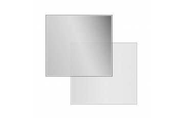 Smoked Glass Square Hearth