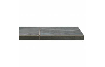 Charcoal Slate Tiled Hearth