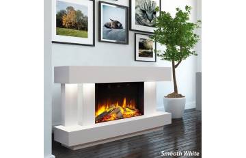 Ultiflame VR Toronto S-600 Illumia - Smooth White