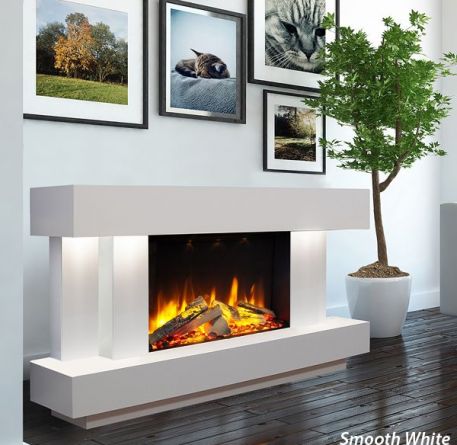 Ultiflame VR Toronto S-600 Illumia - Smooth White