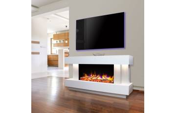 Ultiflame VR Toronto 800 Illuima Smooth White